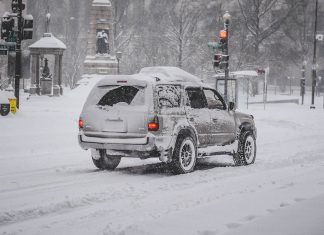 Een oprijwagen voor op wintersport!