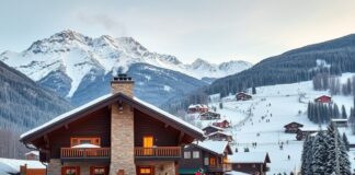 Wintersportplezier in neukirchen: skiën, eten en après-ski fun